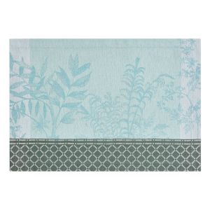 Jardin d'Eden Blue Placemat by Le Jacquard Francais
