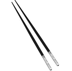 Jardin D'eden Silver Plated Pair Of Japanese Chopsticks by Christofle