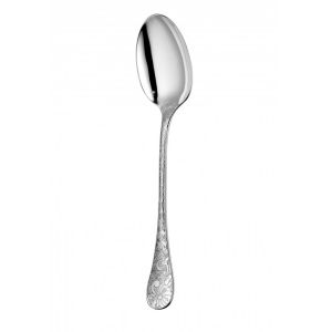 Jardin d'Eden Silverplate Serving Spoon, Large by Christofle