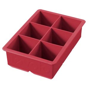 King Cube Ice Tray, Cayenne by Tovolo