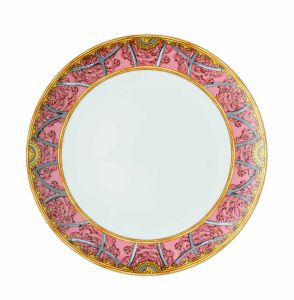 La Scala Del Palazzo Rosa Dinner Plate by Versace