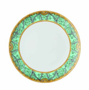 La Scala Del Palazzo Verde Dinner Plate by Versace