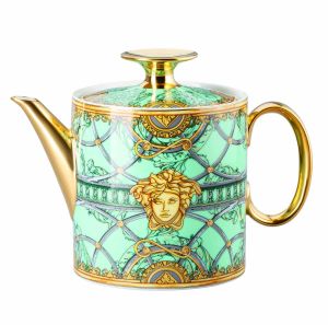 La Scala Del Palazzo Verde Tea Pot by Versace