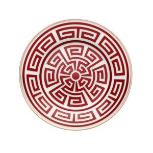 Labirinto Scarlatto Bread Plate by Richard Ginori