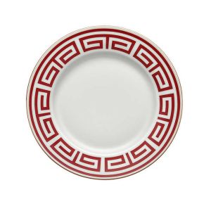 Labirinto Scarlatto Dinner Plate by Richard Ginori