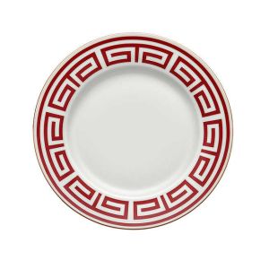 Labirinto Scarlatto Soup Plate by Richard Ginori