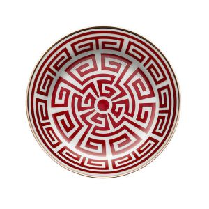 Labirinto Scarlatto Tea Saucer by Richard Ginori