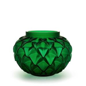 Languedoc Vase Green by Lalique