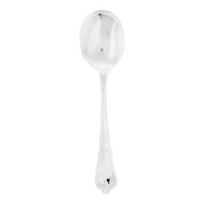 Laurier Silverplate Bouillon Spoon by Sambonet