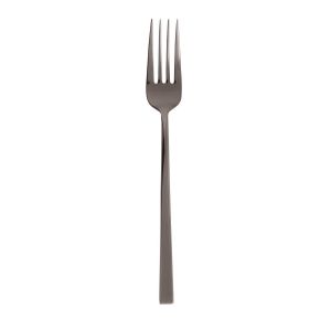 Linea Q Black PVD Table Fork by Sambonet