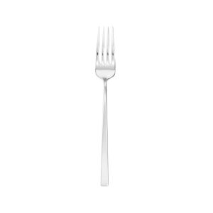 Linea Q Silverplated Dessert Fork by Sambonet