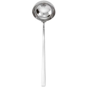 Linea Q Silverplated Soup Ladle by Sambonet
