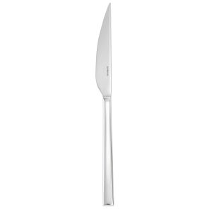 Linea Q Silverplated Steak Knife Solid Handle by Sambonet