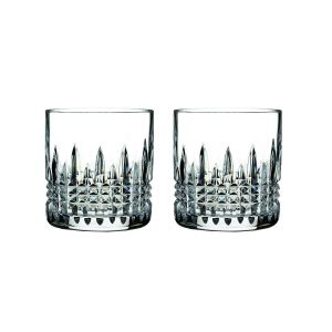Lismore Connoisseur Diamond Straight Tumbler Set/2 by Waterford