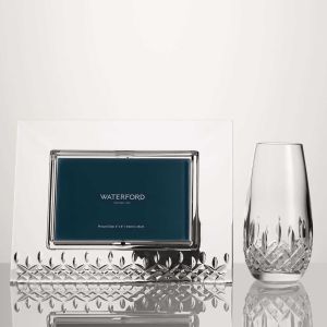 Lismore Essence Picture Frame 4x6in & Bud Vase 2 Pieces by Waterford
