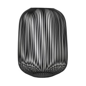Lito Black Lantern Large by Blomus