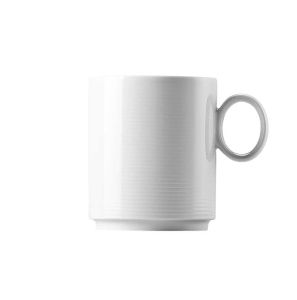 Loft White Mug, Large, Stackable by Rosenthal