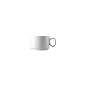 Loft White Tea Cup, Stackable by Rosenthal