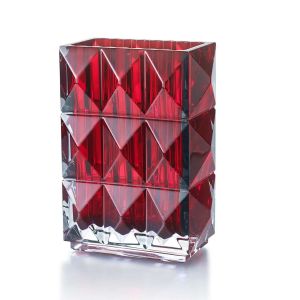 Louxor Vase Red by Baccarat