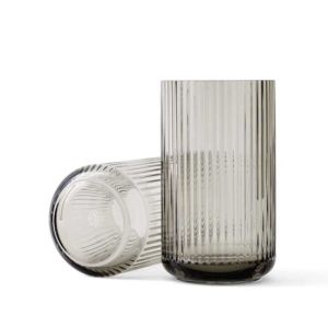 Lyngby Glass Vase Smoke 15in by Lyngby Porcelain