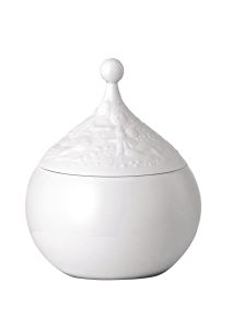 Magic Flute White Sugar Bowl Covered by Rosenthal