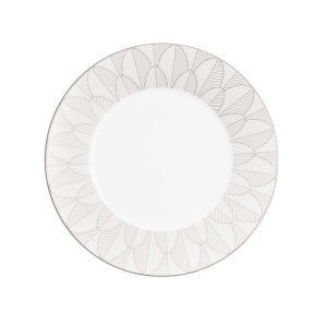 Malmaison Imperiale Platinum Dinner Plate by Christofle
