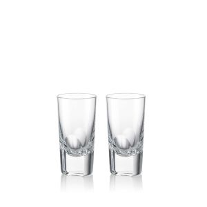 Manhattan Shot Glass Set/2 by Rogaska