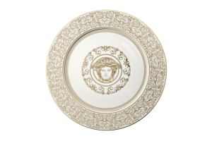 Medusa Gala Large Service Plate by Versace