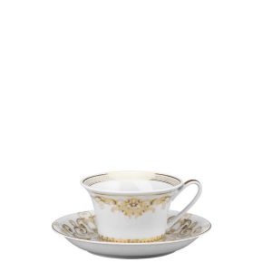 Medusa Gala Tea Cup & Saucer by Versace