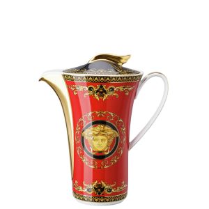 Medusa Red Coffee Pot by Versace