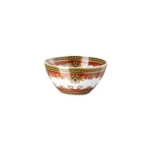 Medusa Red Modern Bowl by Versace
