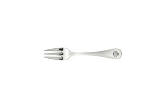 Medusa Silver Flatware Cake Fork, Silver Plated by Versace