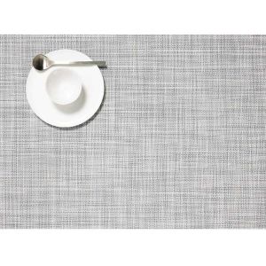 Mini Basketweave Compact Placemat 12&quotX16&quot Mist by Chilewich