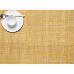 Mini Basketweave Placemat 14&quotx19&quot Ochre by Chilewich