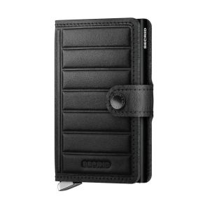 Miniwallet Emboss Lines Black by Secrid