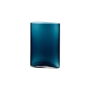 Mist Vase Short Petroleum Green by Nude Glass