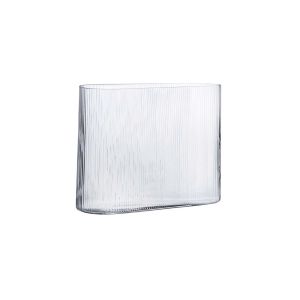 Mist Vase Wide Clear by Nude Glass