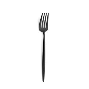 Moon Matte Black Serving Fork by Cutipol
