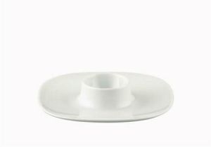 Moon White Egg Cup - Import - by Rosenthal