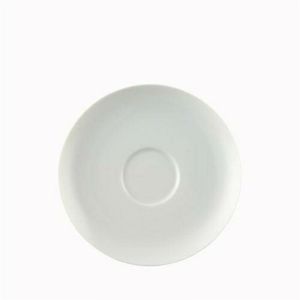 Moon White Saucer Low (Import) by Rosenthal