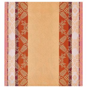 Mumbai Orange Napkin by Le Jacquard Francais
