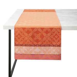 Mumbai Orange Runner by Le Jacquard Francais