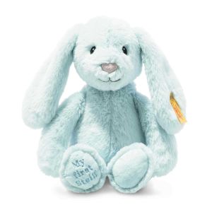 My First Steiff Hoppie Rabbit, Light Blue by Steiff