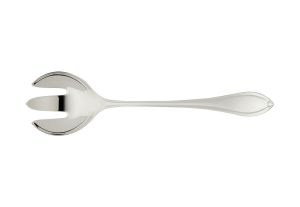Navette Sterling Salad Serving Fork, Large by Robbe & Berking