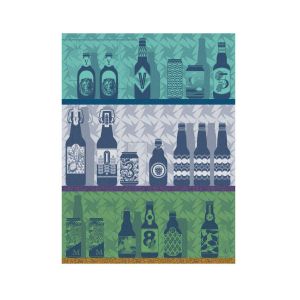 Neo Brasseurs - Blue Tea Towel by Le Jacquard Francais