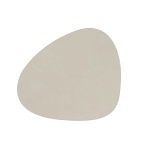 Nupo Oyster White Table Mat Curve M by Lind DNA