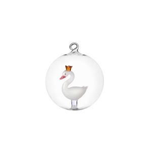 Nutcracker Christmas Ball Ornament Swan by Ichendorf