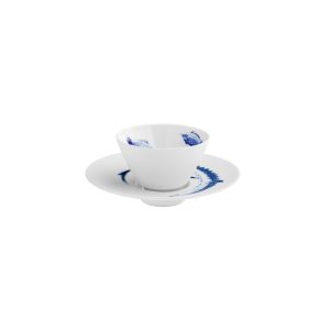 Ocean Medium Bowl W/ Saucer by Hering Berlin