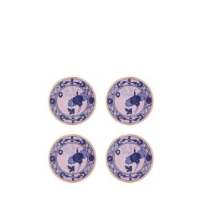 Oriente Italiano Azalea Set Of 4 Coasters by Ginori