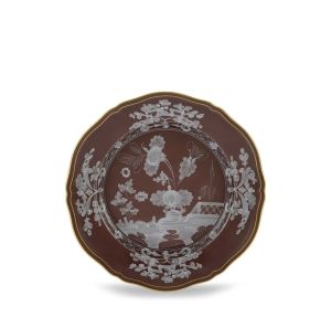 Oriente Italiano Castagna Flat Dinner Plate by Ginori